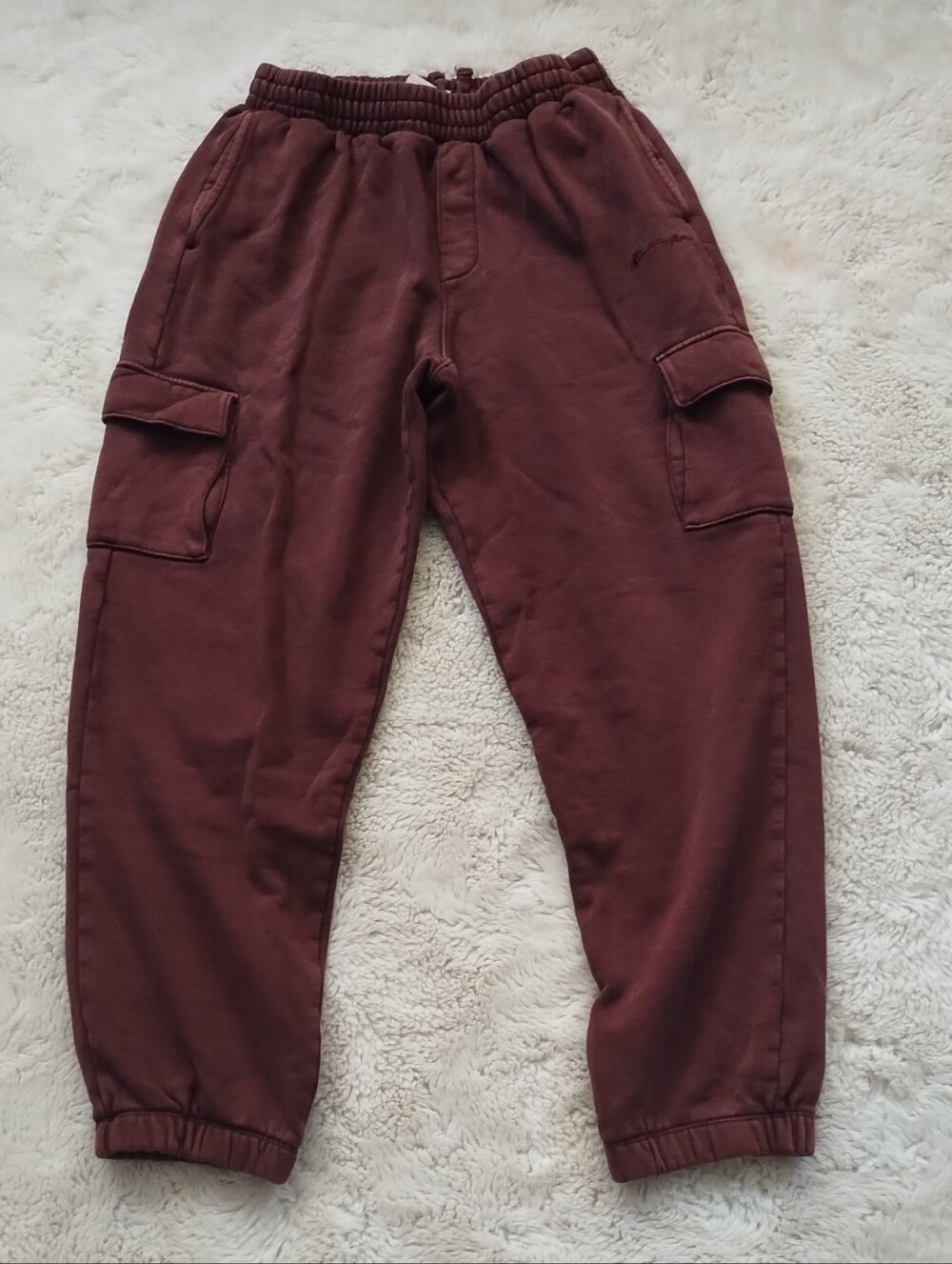 Champion Men's Cargo Joggers - Maroon